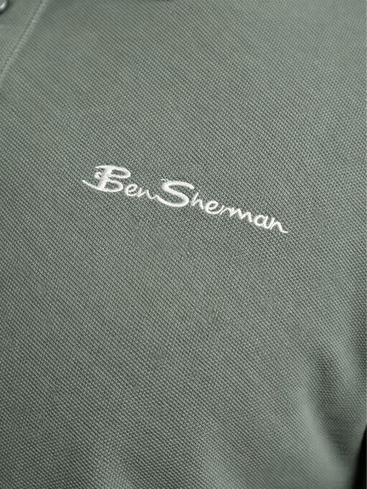Ben Sherman | Heren Polo met Contrasterende Bies - Image 4