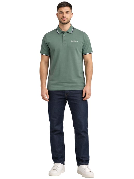 Ben Sherman | Heren Polo met Contrasterende Bies - Image 5