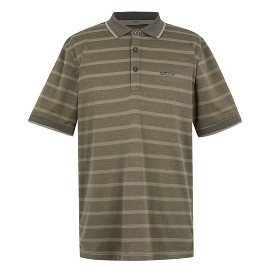 Regatta Heren Kildra Poloshirt (Lichte salie/donkere kaki) - Image 1