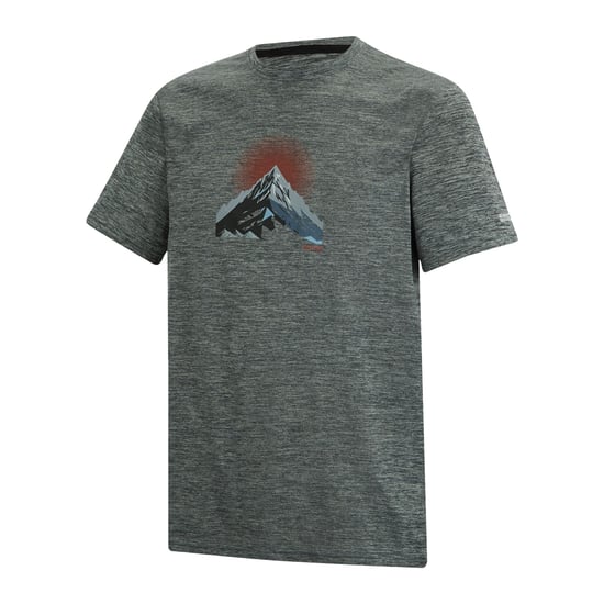Regatta Mens Fingal Mountain Marl T-Shirt (Dark Storm) - Image 3