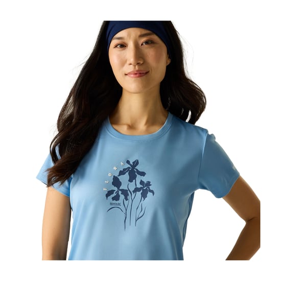 Regatta Dames/Dames Fingal T-Shirt (Gewassen Denim) - Image 3