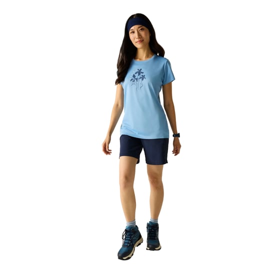 Regatta Dames/Dames Fingal T-Shirt (Gewassen Denim) - Image 4