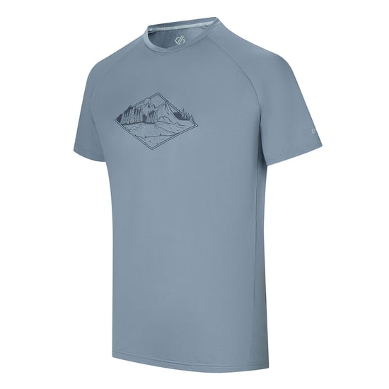 Dare 2B Mens Tech II Nature T-Shirt (Mercury) - Image 3