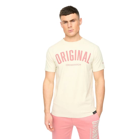 Crosshatch Heren Kensby T-Shirt (Neutraal) - Image 1
