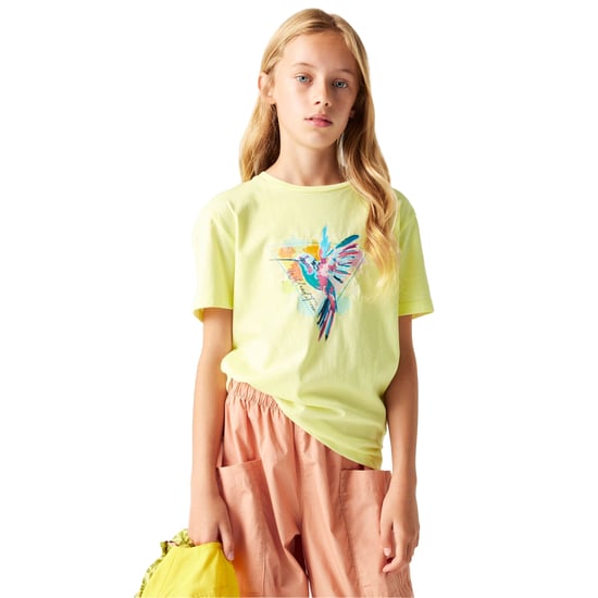 Dare 2B Kinderen Trailblazer III Kolibrie T-Shirt (Was Geel) - Image 4