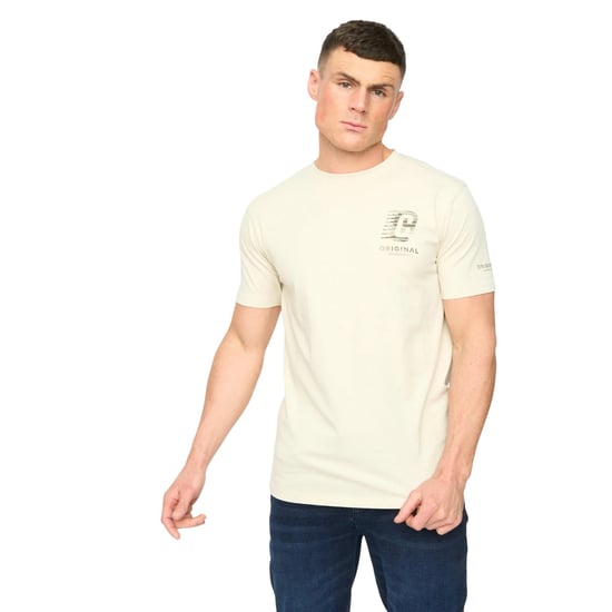 Crosshatch Heren Winchamp T-Shirt (Neutraal) - Image 1