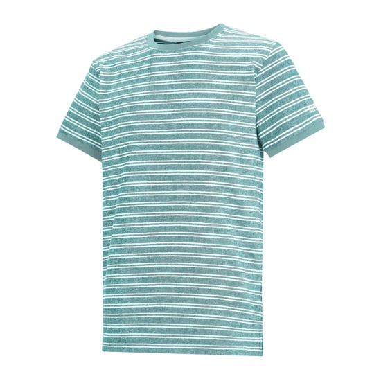 Regatta Heren Benlin Gestreept T-Shirt (Arctisch Wit) - Image 3