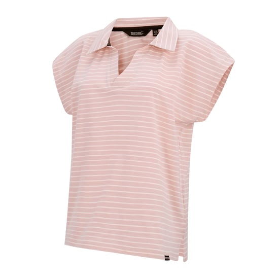 Regatta Dames/Dames Lorana T-Shirt (Roze Haze/Wit) - Image 3