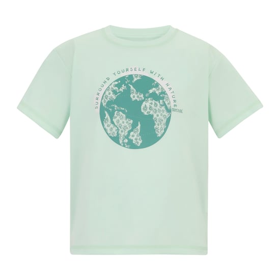 Regatta Childrens/Kids Aria Globe T-Shirt (Ocean Mist) - Image 1