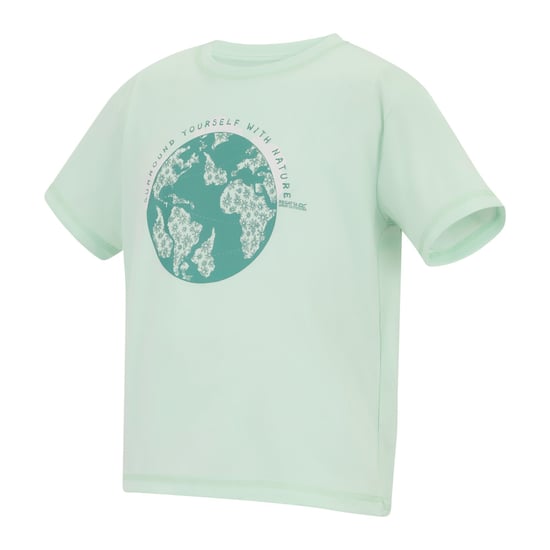 Regatta Childrens/Kids Aria Globe T-Shirt (Ocean Mist) - Image 3
