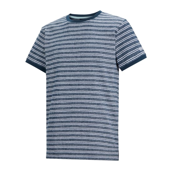 Regatta Heren Benlin Gestreept T-Shirt (Maanlicht Denim/Grijs-Wit) - Image 3