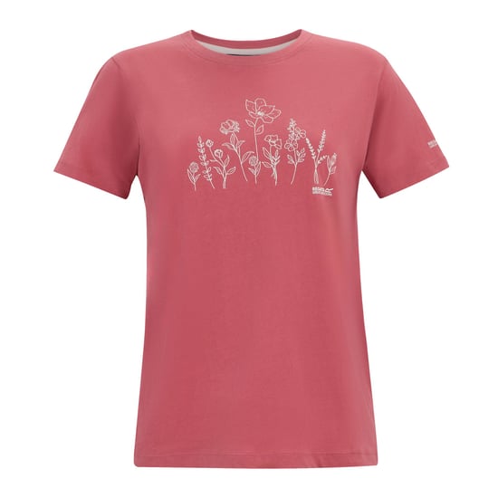 Regatta Dames/Dames Filandra VX Bloemen T-shirt (Leisteen) - Image 1