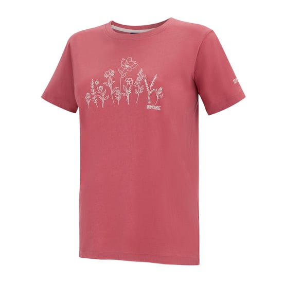 Regatta Dames/Dames Filandra VX Bloemen T-shirt (Leisteen) - Image 3