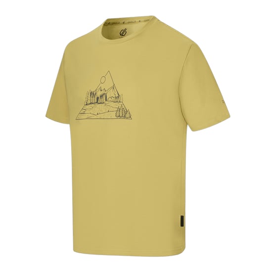 Dare 2B Mens Movement III Mountain T-Shirt (Oil Yellow) - Image 3