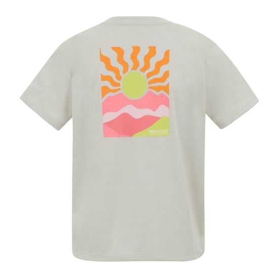 Regatta Childrens/Kids Aria Sunrise T-Shirt (Gray Dawn Marl) - Image 2