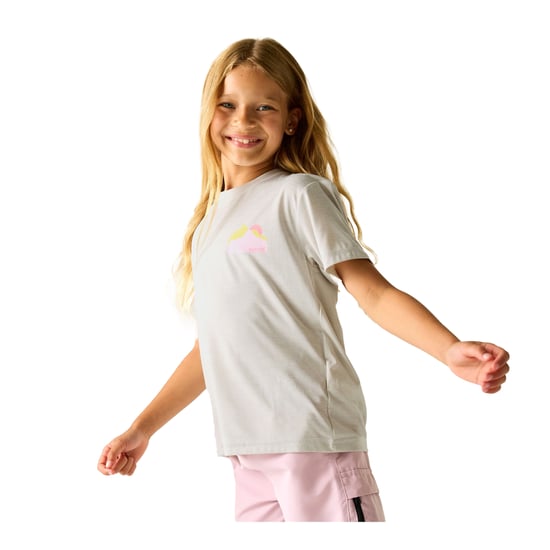 Regatta Childrens/Kids Aria Sunrise T-Shirt (Gray Dawn Marl) - Image 4