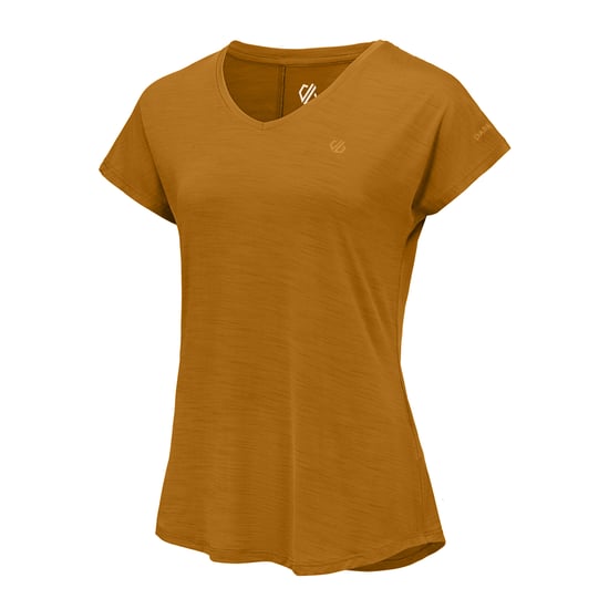 Dare 2B Dames/Dames Vigilant Actief T-Shirt (Donkere komijn) - Image 3