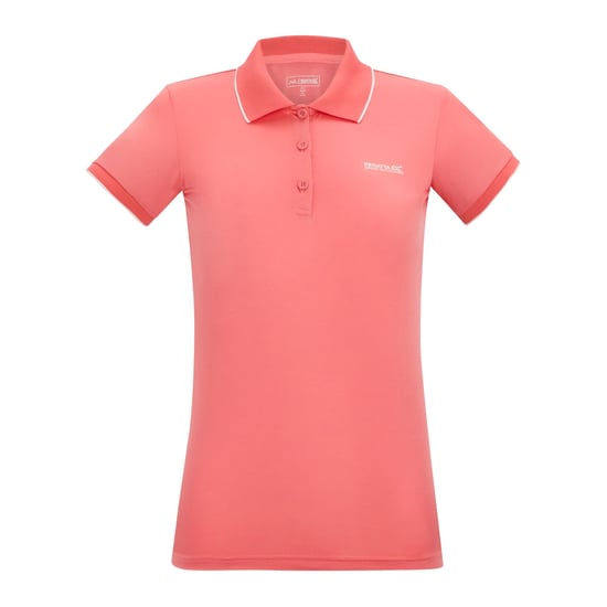 Regatta Womens/Ladies Remex II Polo Neck T-Shirt (Peach Pink Solid) - Image 1