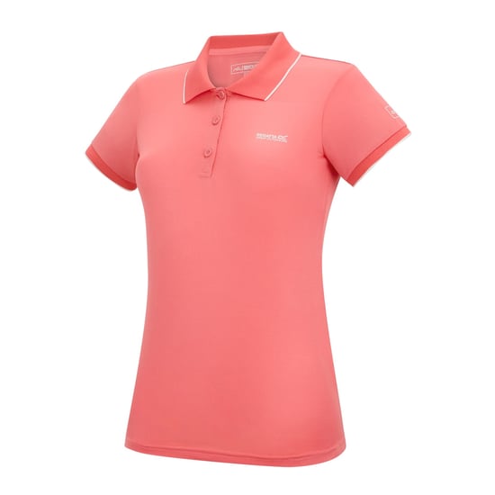 Regatta Womens/Ladies Remex II Polo Neck T-Shirt (Peach Pink Solid) - Image 3