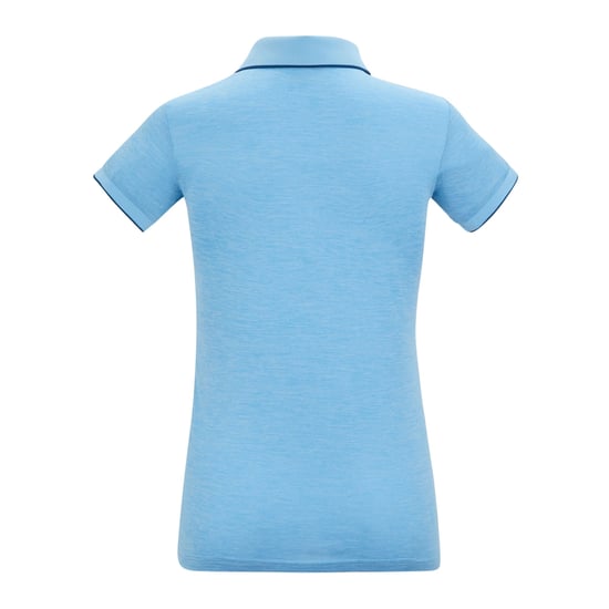Regatta Kvinnor/Damer Remex II Polo Neck T-Shirt (Tvättad denim) - Image 2