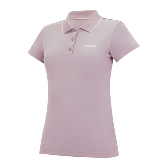 Regatta Womens/Ladies Maverick V Polo Shirt (Powder Lilac) - Image 3