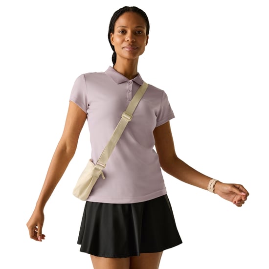 Regatta Womens/Ladies Maverick V Polo Shirt (Powder Lilac) - Image 4