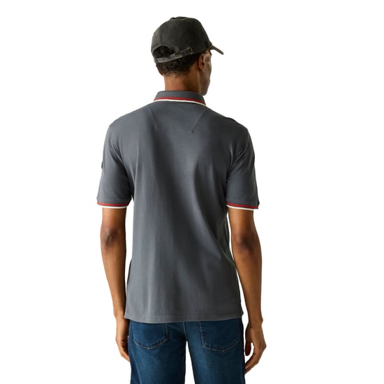 Regatta Heren Adryan Poloshirt (Donkere storm) - Image 5