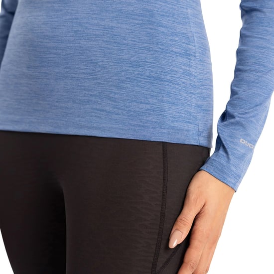 Trespass Kvinnor/Damer Hattie Active Hoodie (Coastal Blue Marl) - Image 3