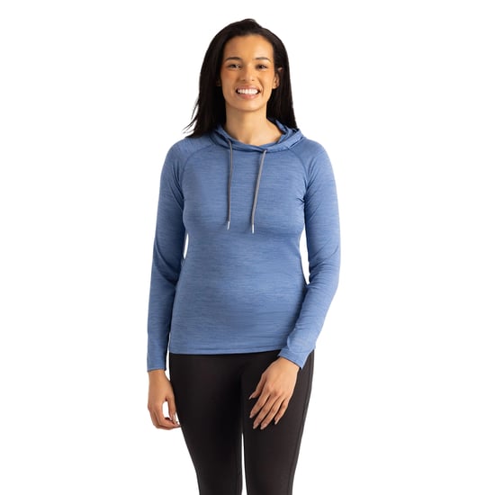 Trespass Kvinnor/Damer Hattie Active Hoodie (Coastal Blue Marl) - Image 4