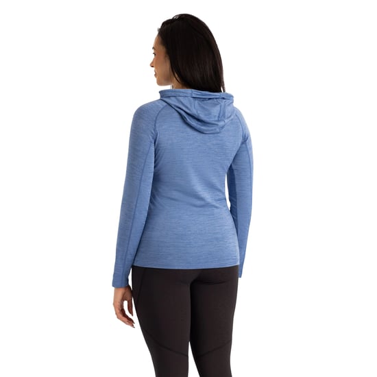 Trespass Kvinnor/Damer Hattie Active Hoodie (Coastal Blue Marl) - Image 5