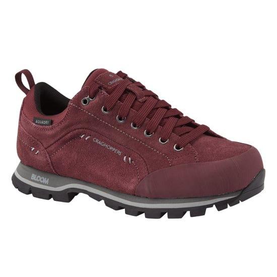 Craghoppers Herr Jacara 2 Läder Sneakers (Wildberry) - Image 1