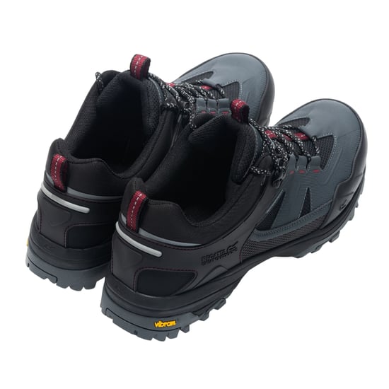 Regatta Heren Regen Lage Wandelschoenen (Rio Rood/Briijn) - Image 2