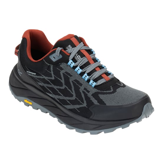 Regatta Mens Cruize Logo Shoes (Dark Storm/Brick) - Image 4