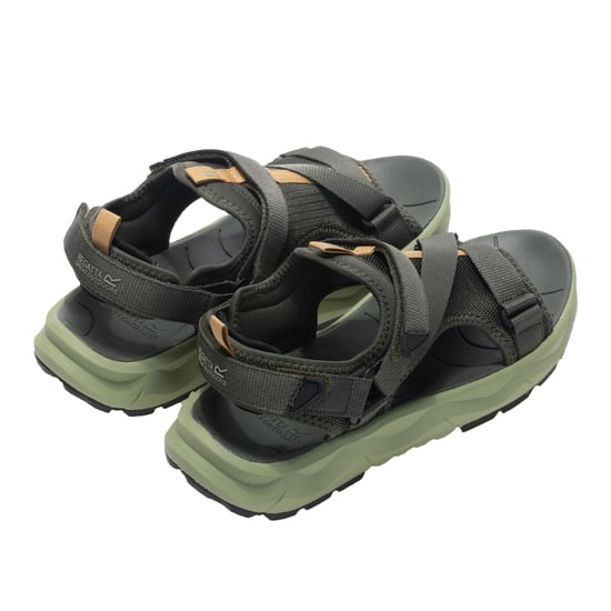 Regatta Heren Lito sandalen (Donker Khaki/Bosbruin) - Image 2