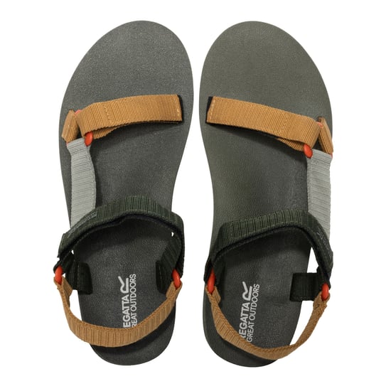 Regatta Heren Vendeavour Sandalen (Donker Khaki/Bosbruin) - Image 5