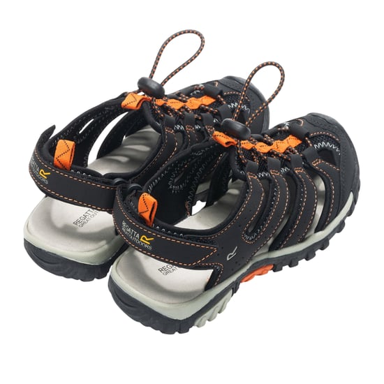 Regatta Kinderen/Kinderen Westshore IV Sandalen (Zwart/Roestanje) - Image 2