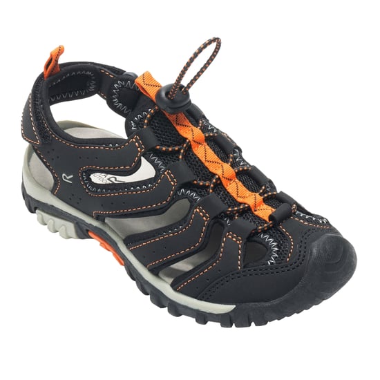 Regatta Kinderen/Kinderen Westshore IV Sandalen (Zwart/Roestanje) - Image 3