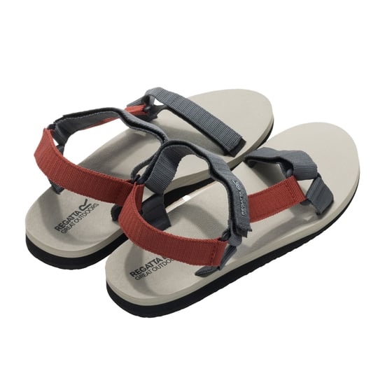 Regatta Heren Vendeavour Sandalen (Donkere storm/Brick) - Image 2