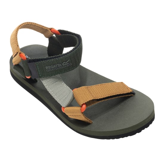 Regatta Kinderen/Kinderen Vendeavour Sandalen (Donker Khaki/Bosbruin) - Image 4