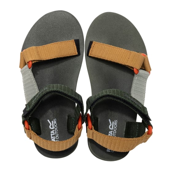Regatta Kinderen/Kinderen Vendeavour Sandalen (Donker Khaki/Bosbruin) - Image 5