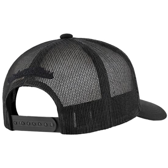 Mitchell & Ness NBA Los Angeles Lakers Melange Logo Trucker Black Cap - Image 2