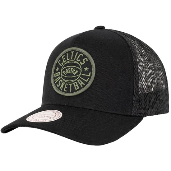 Mitchell & Ness NBA Boston Celtics Team Patch Black Cap - Image 1