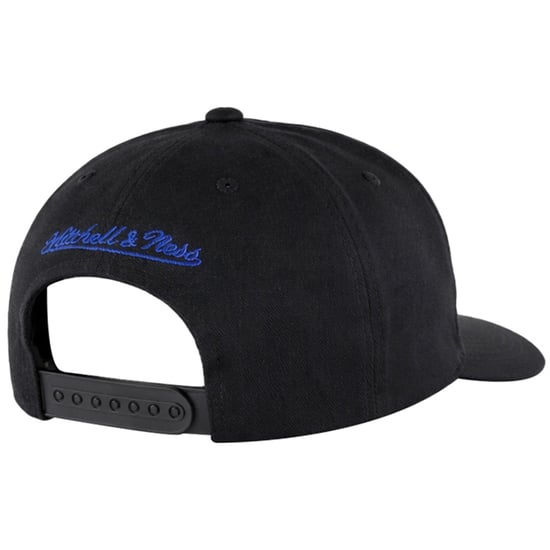 Mitchell & Ness NBA Golden State Warriors Circle Weald Patch Black Cap - Image 2