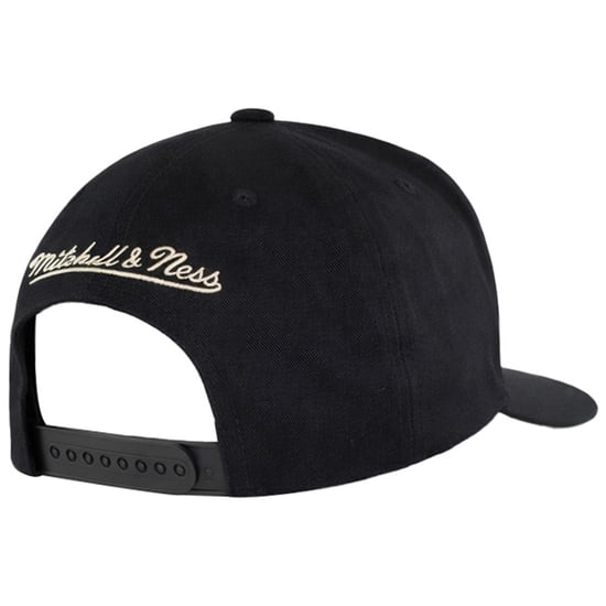 Mitchell & Ness NBA Philadelphia 76ers Letterman 110 Black Cap - Image 2