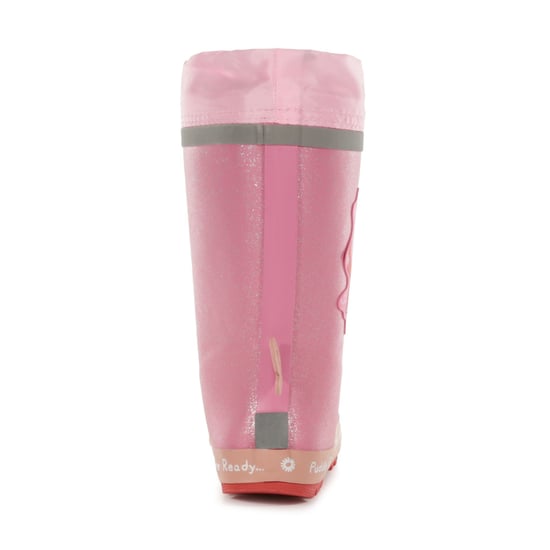 Regatta Childrens/Kids Peppa Pig Dinosaur Wellington Boots (Pink) - Image 2