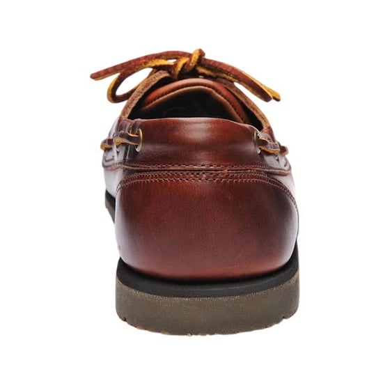 Sebago Womens/Ladies Nina Waxed Leather Bala Moccasin (Brown/Gum) - Image 2