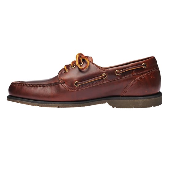 Sebago Womens/Ladies Nina Waxed Leather Bala Moccasin (Brown/Gum) - Image 3