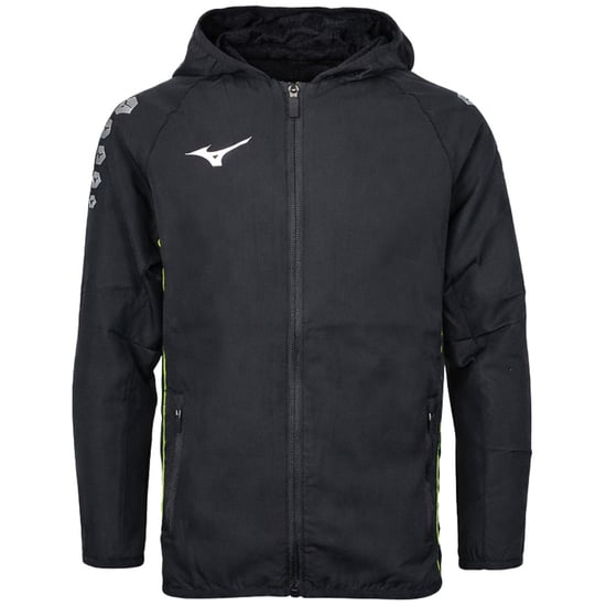 Mizuno Team Micro Kids Black Jacket - Image 1
