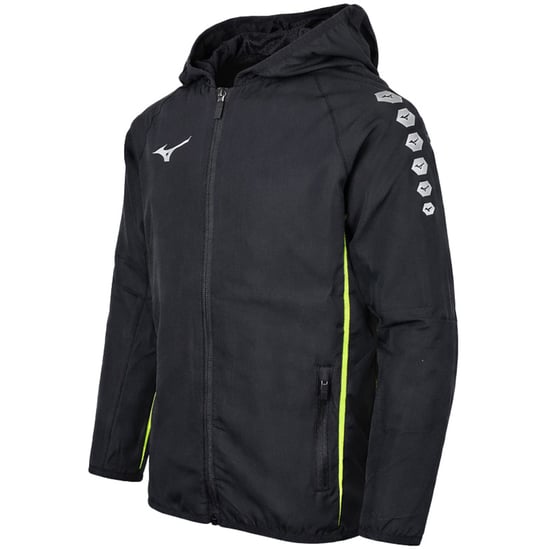 Mizuno Team Micro Kids Black Jacket - Image 2