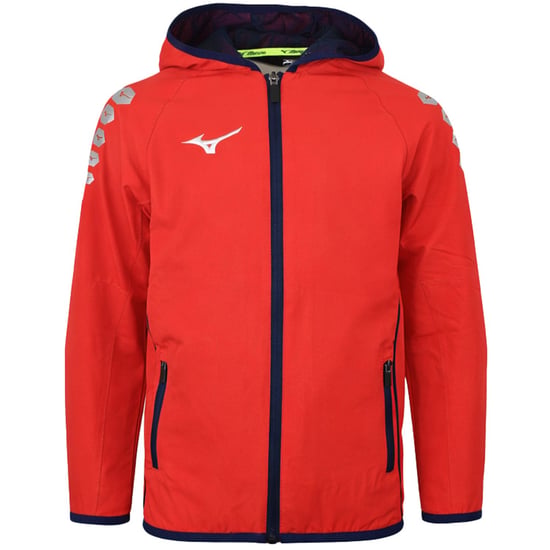 Mizuno Team Micro Kids Red Jacket - Image 1